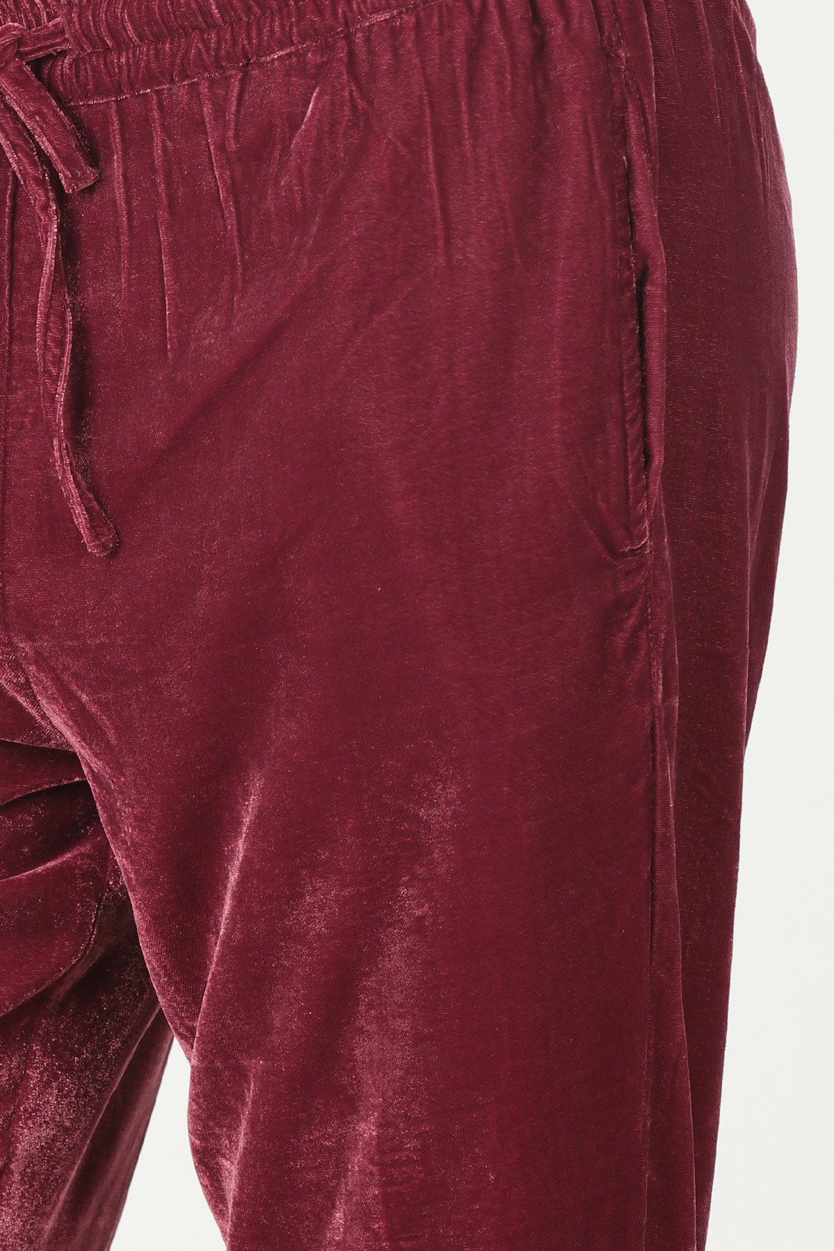 Maroon Solid Palazzo - Image 5
