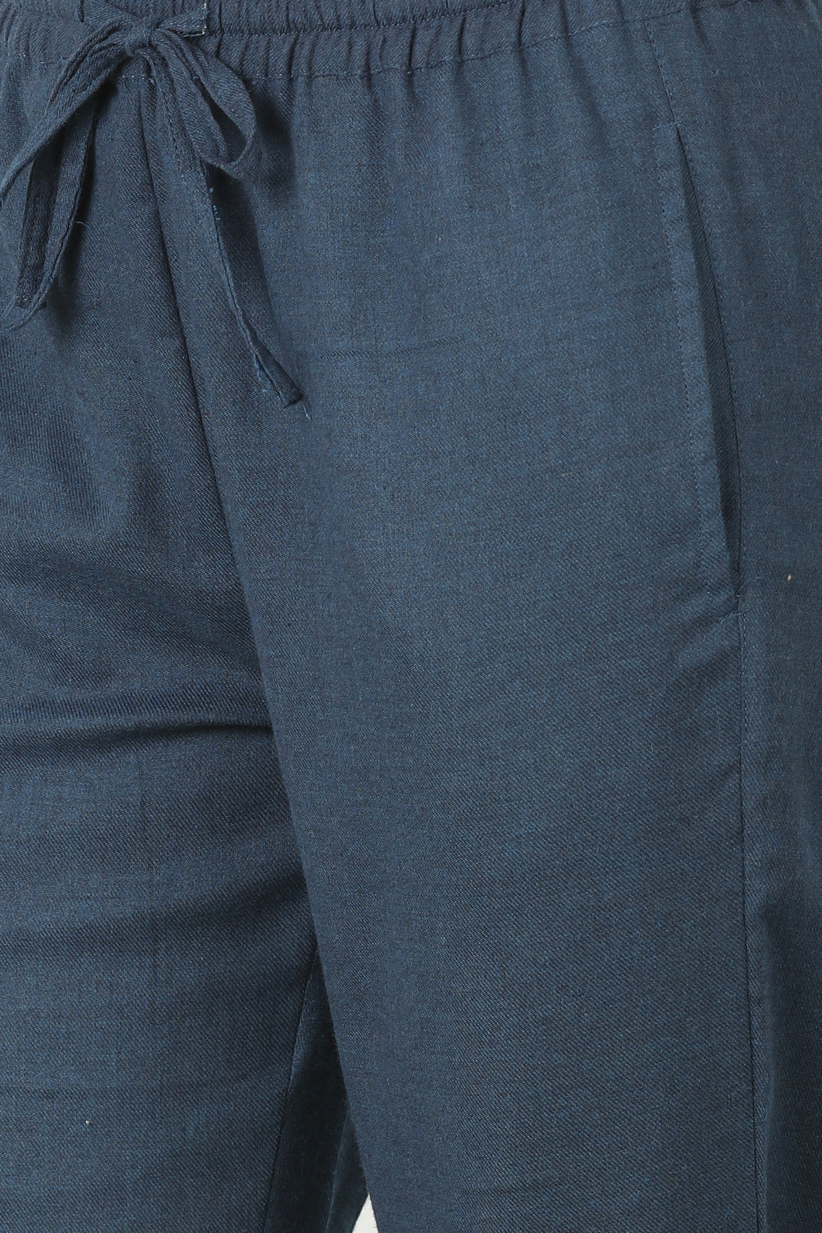 Blue solid palazzo - Image 5