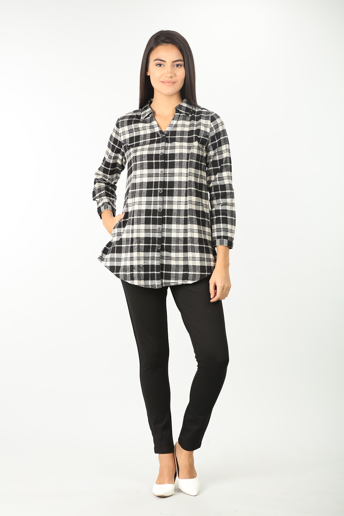 Black slim fit jeggings - Image 2
