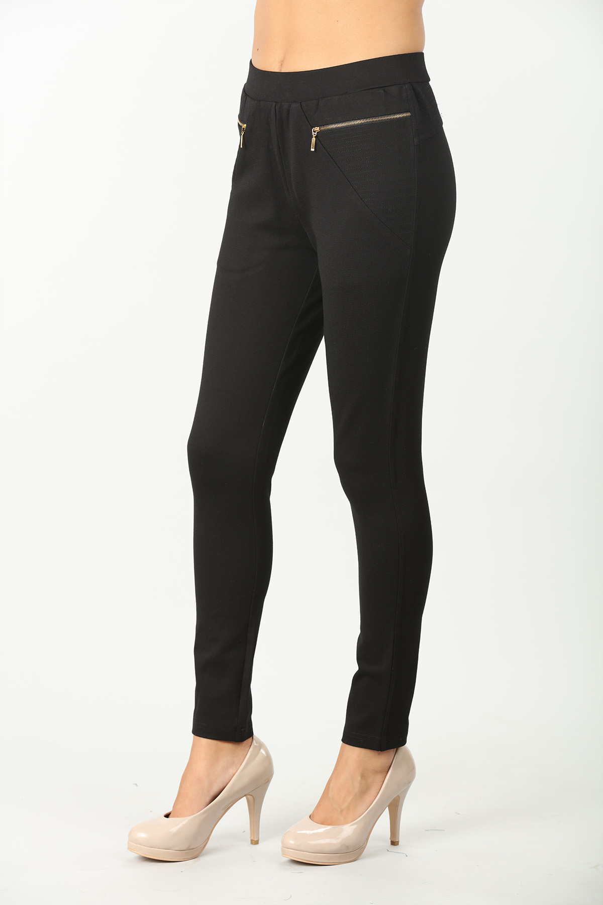 Black slim fit jeggings - Image 4