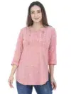 Solid Top For Women Pink