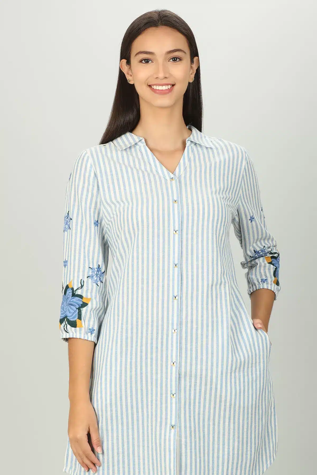 Light Blue Shirt For Women