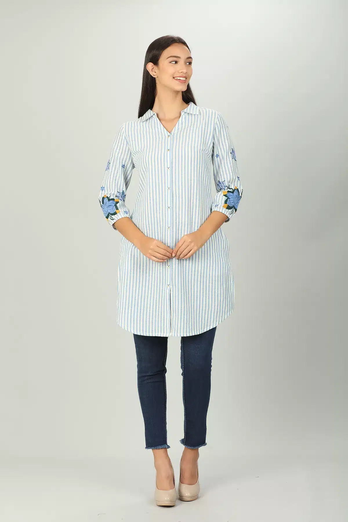 Light Blue Shirt For Women