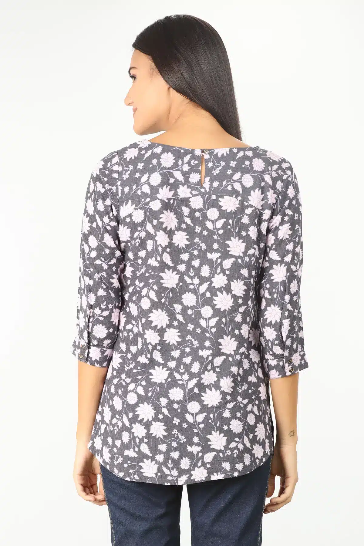 Lavender Grey Women Top Stylish