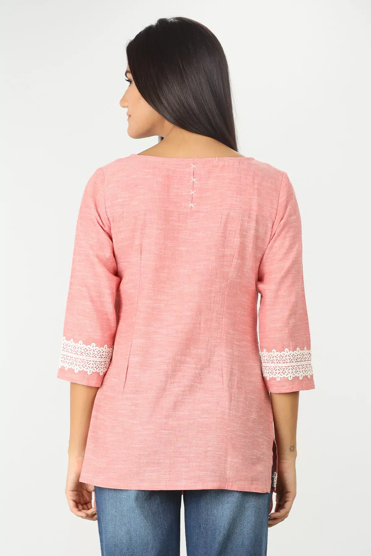 Pink Women Tops Casual