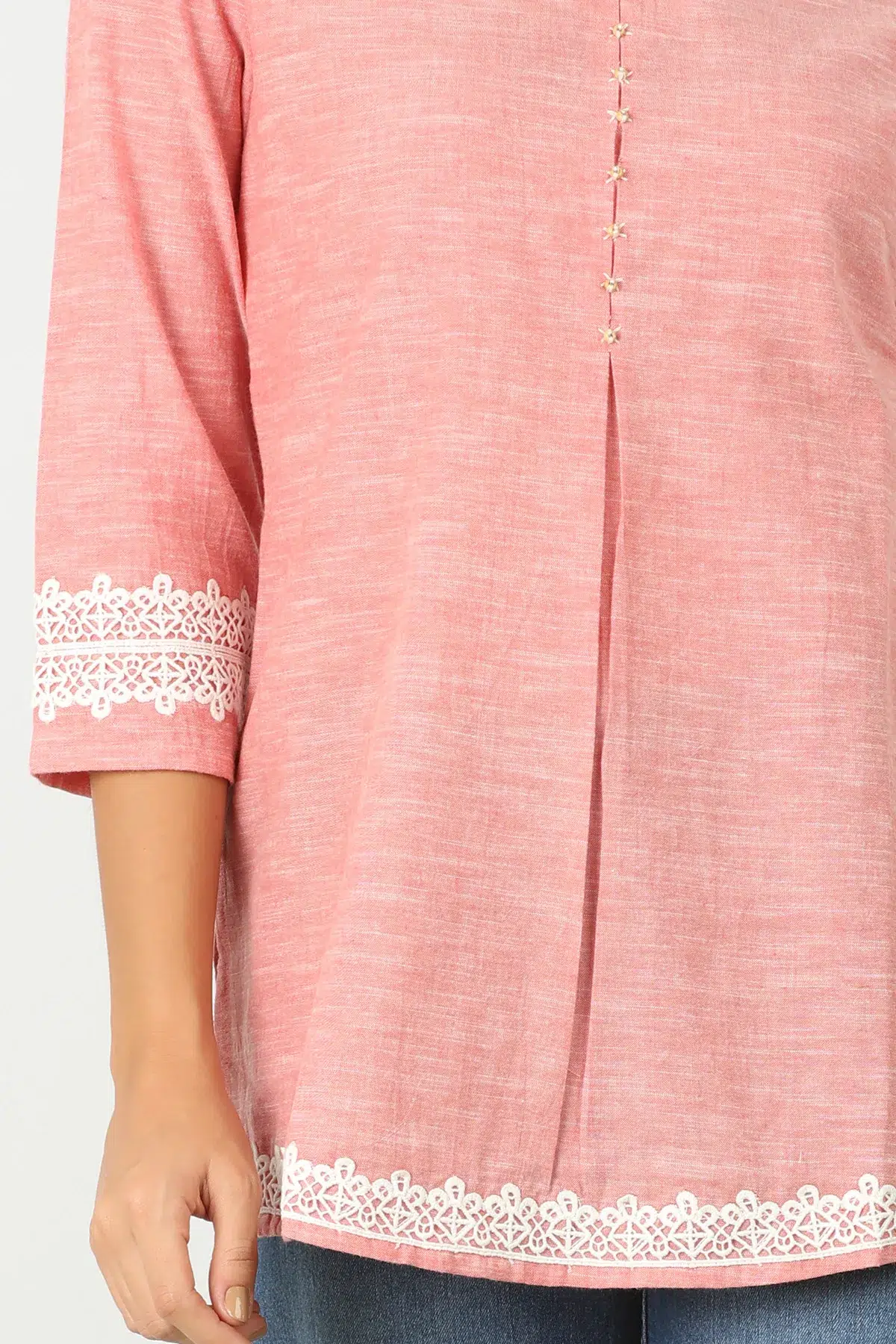 Pink Women Tops Casual