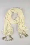Cream Dupatta For Women