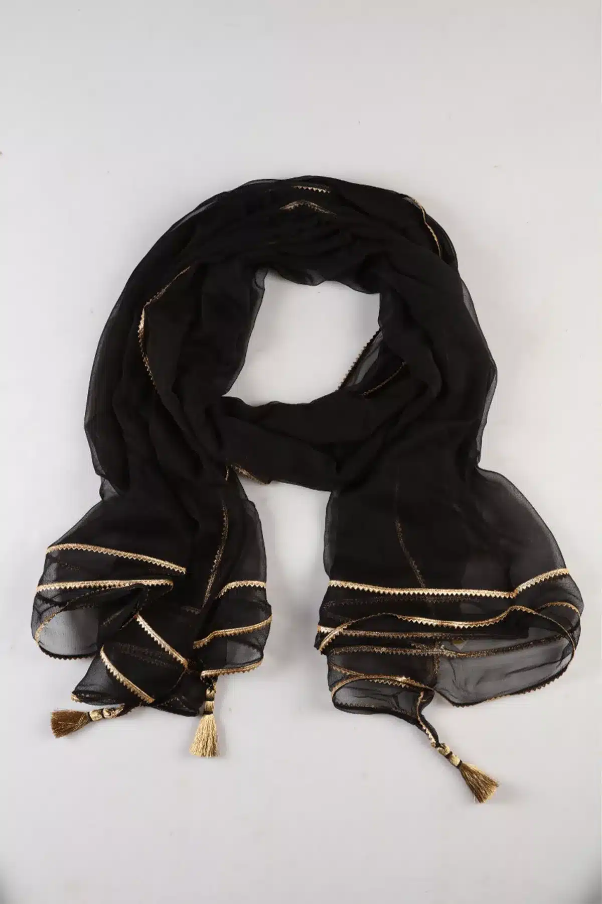 Black Dupatta For Women