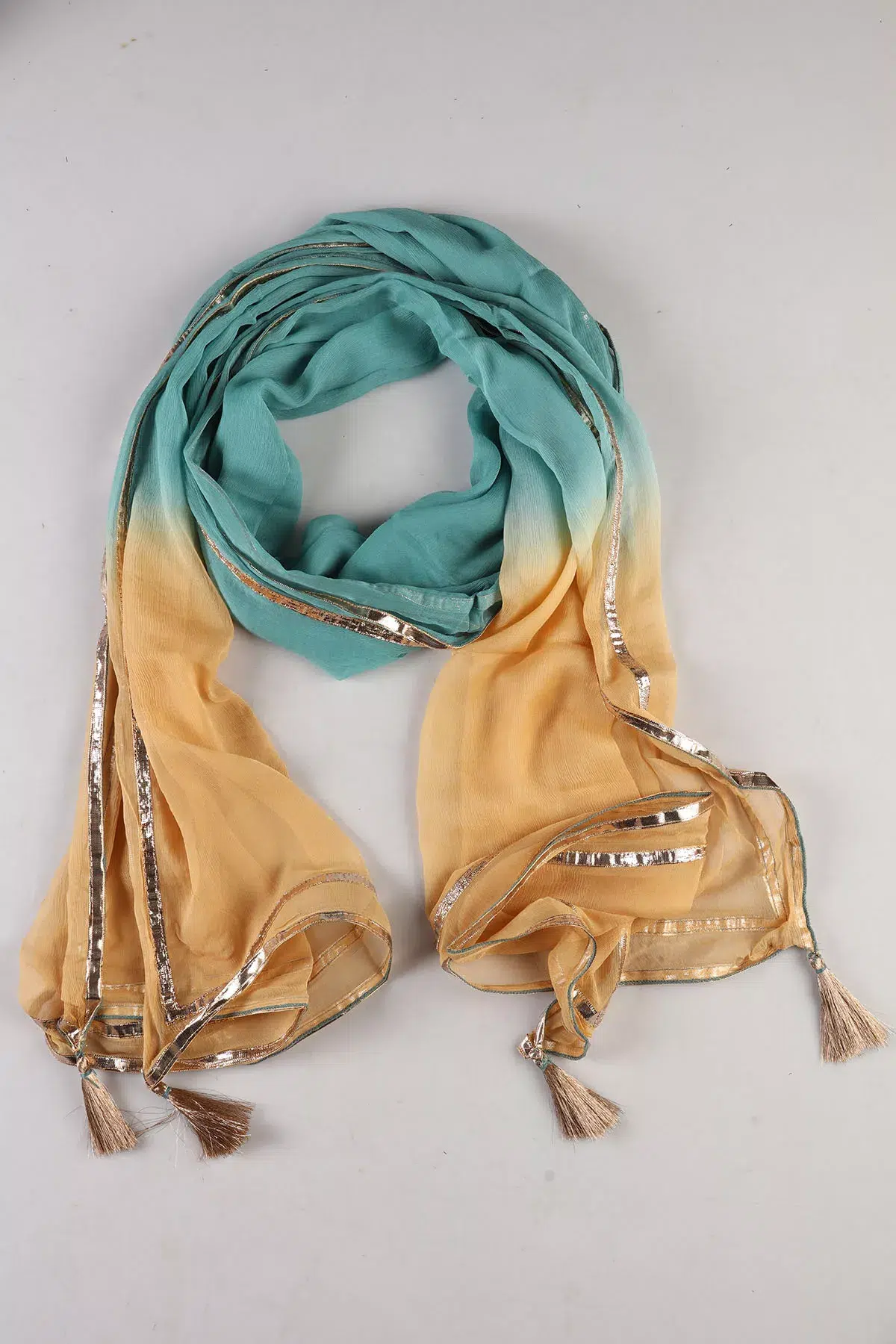 Teal Dupatta Online For Women