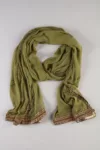 Green Color Dupatta For Women