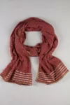 Brick Red Dupatta For Women
