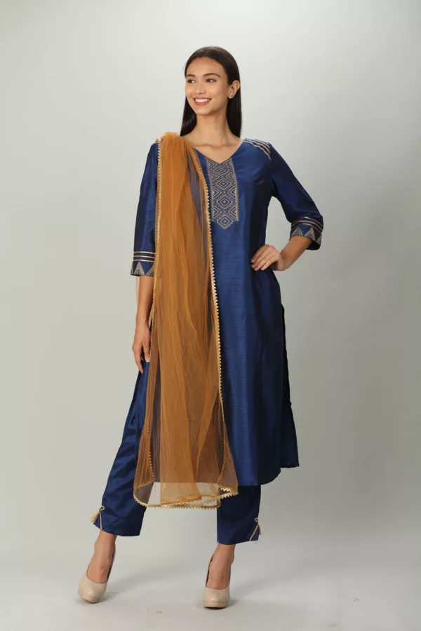 Rust Orange Dupatta For Women
