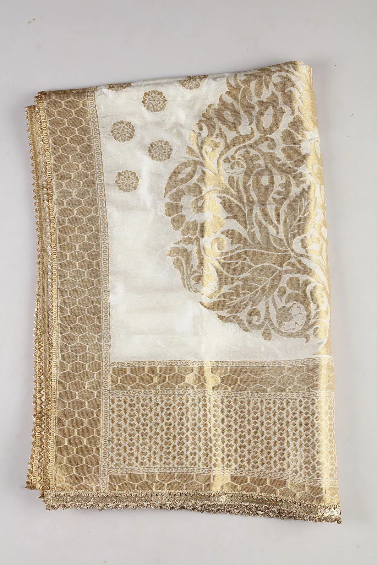 White Dupatta For Women