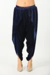 Navy Dhoti Pants For Women
