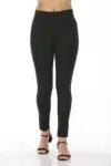 Green Solid Jeggings Pants For Ladies