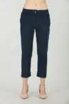 Solid Blue Pant For Women