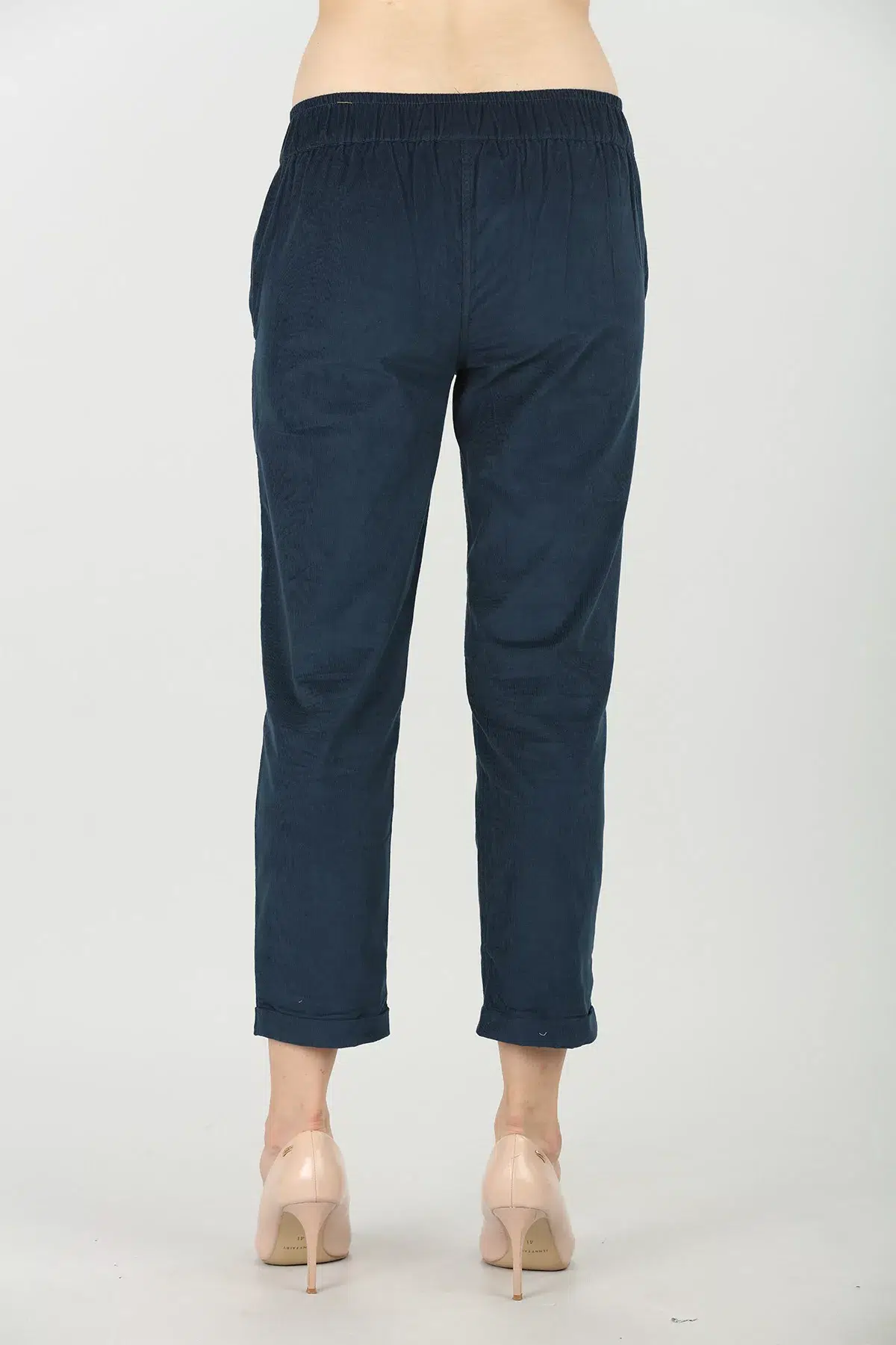 Solid Blue Pant For Women