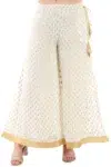White Palazzo Pants For Women