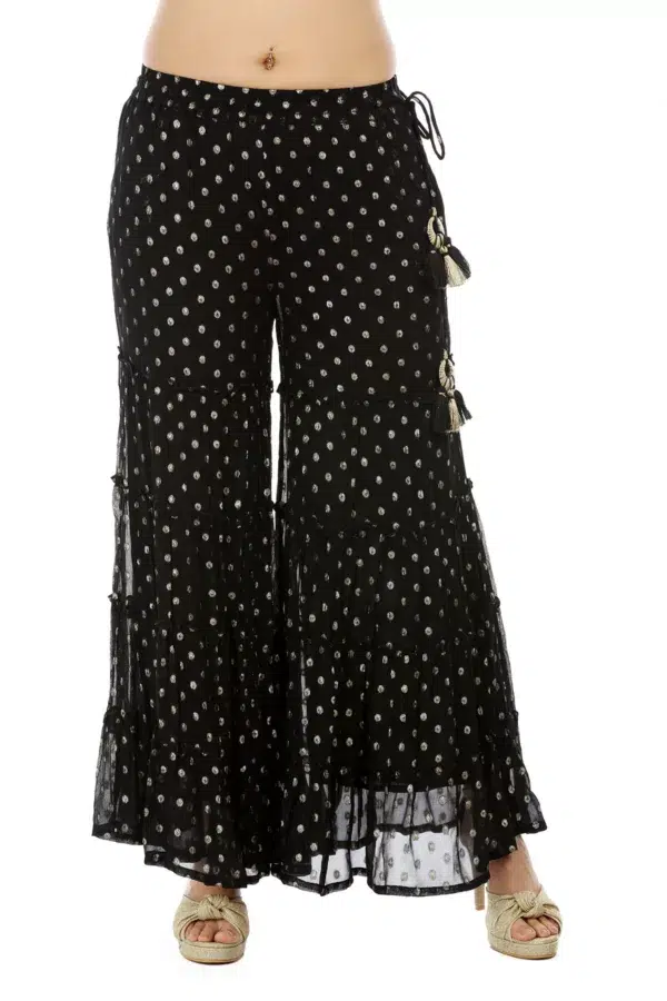 Black Sharara For Women