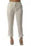 Solid White Palazzo Pants For Women