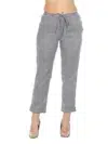 Solid Grey Plazo For Women