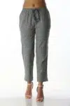 Solid Grey Colour Palazzo Pants For Women