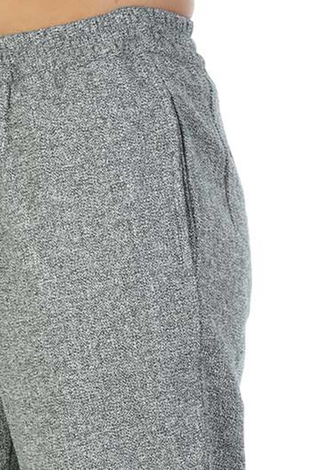 Solid Grey Colour Palazzo Pants For Women