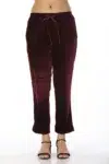 Solid Wine Palazzo Pants For Women