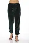 Solid Green Palazzo For Women