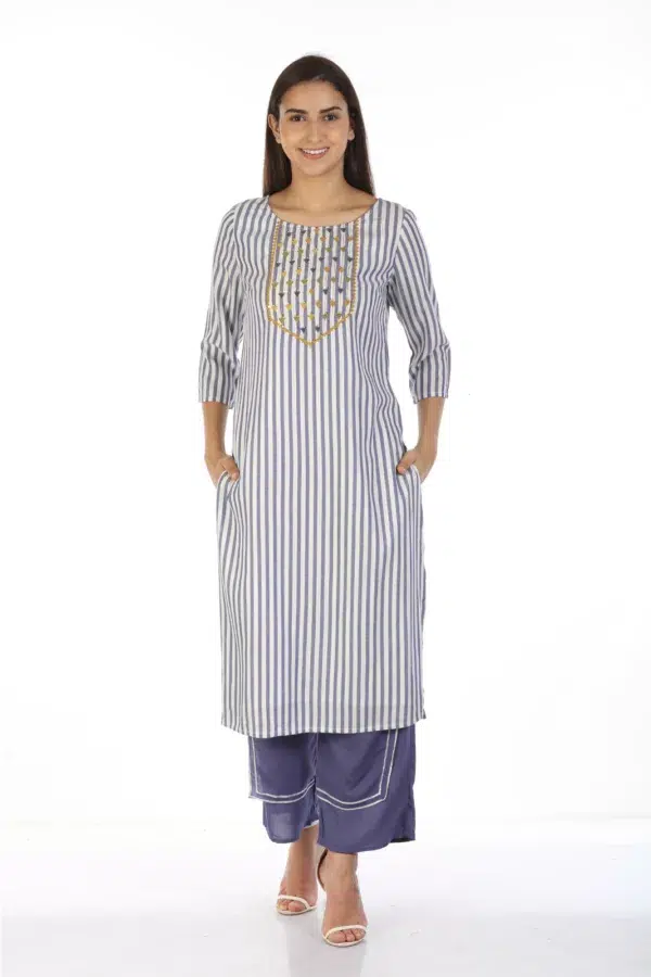 Blue Palazzo For Women
