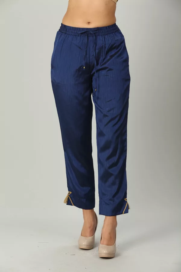 Blue Plazo For Women