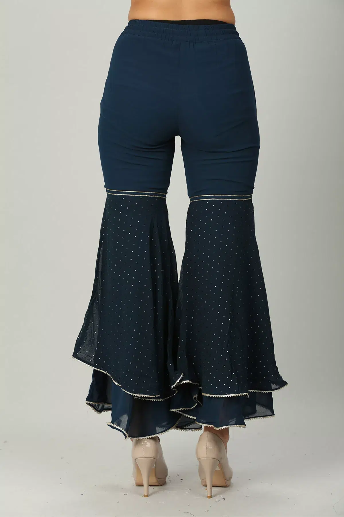 Navy Garara For Women