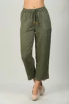 Olive Green Pant For Women