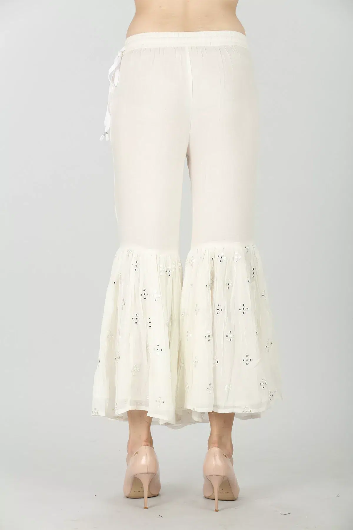 White Sharara For Women