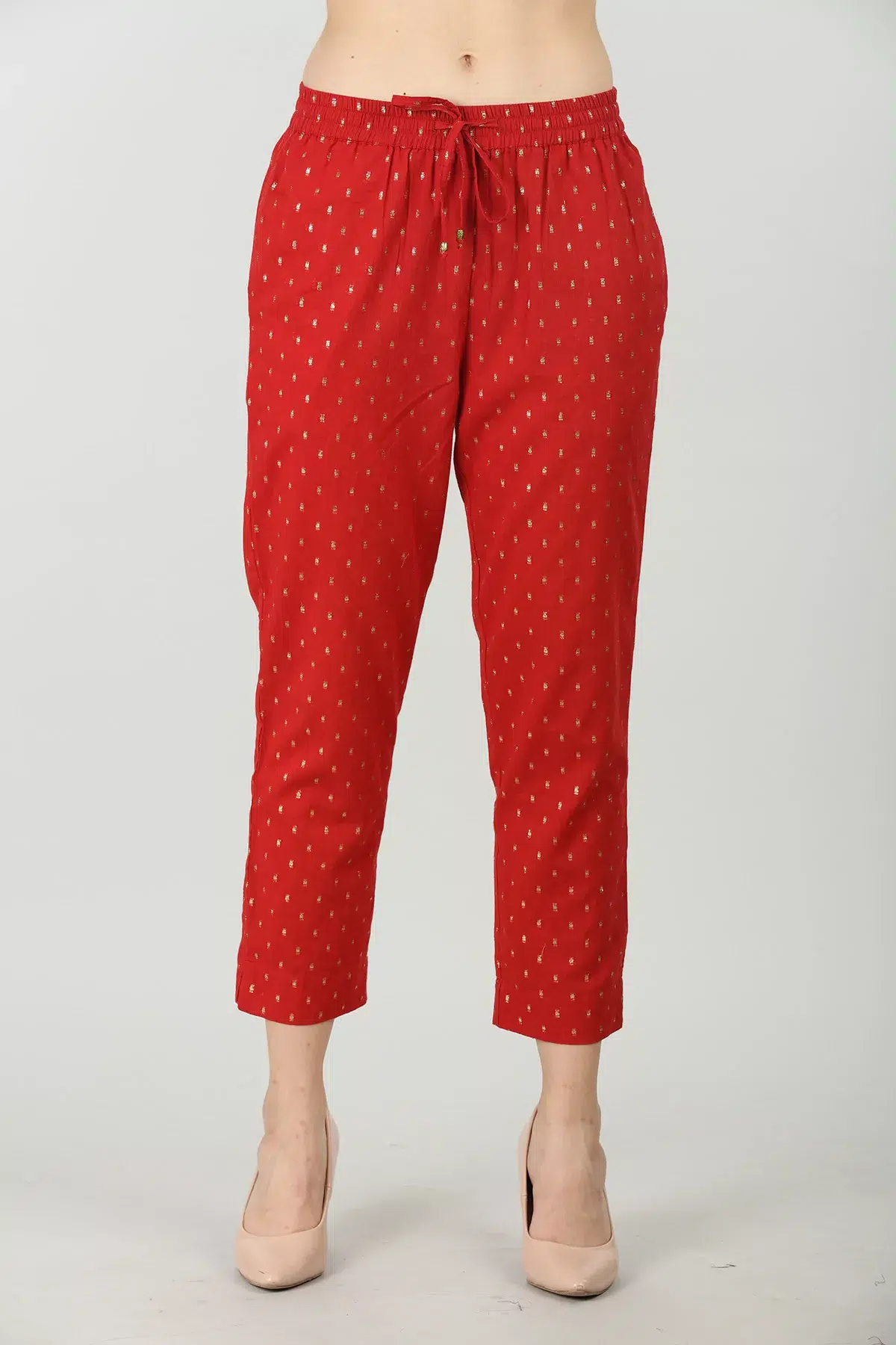 Red Palazzo For Women