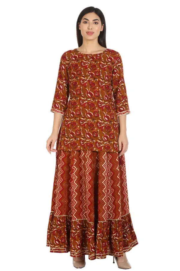 Skirt For Women Brown
