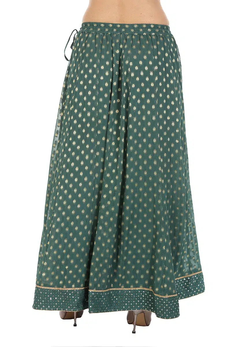Green Skirt Women