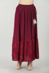 Wine Skirt For Women