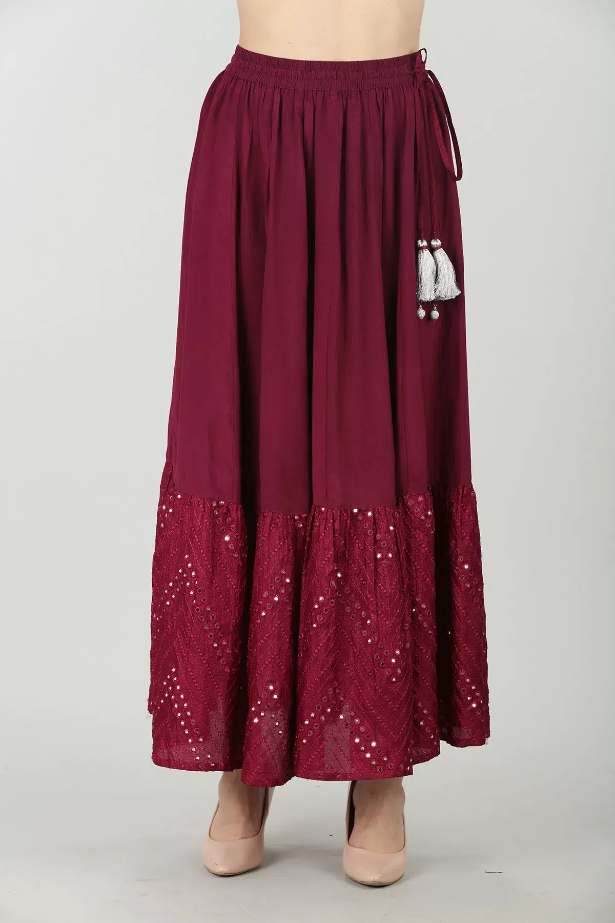 Wine Skirt For Women
