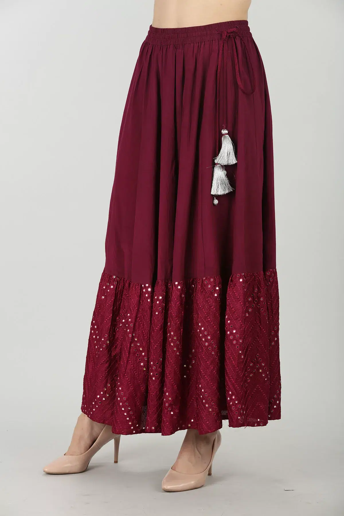 Wine Skirt For Women