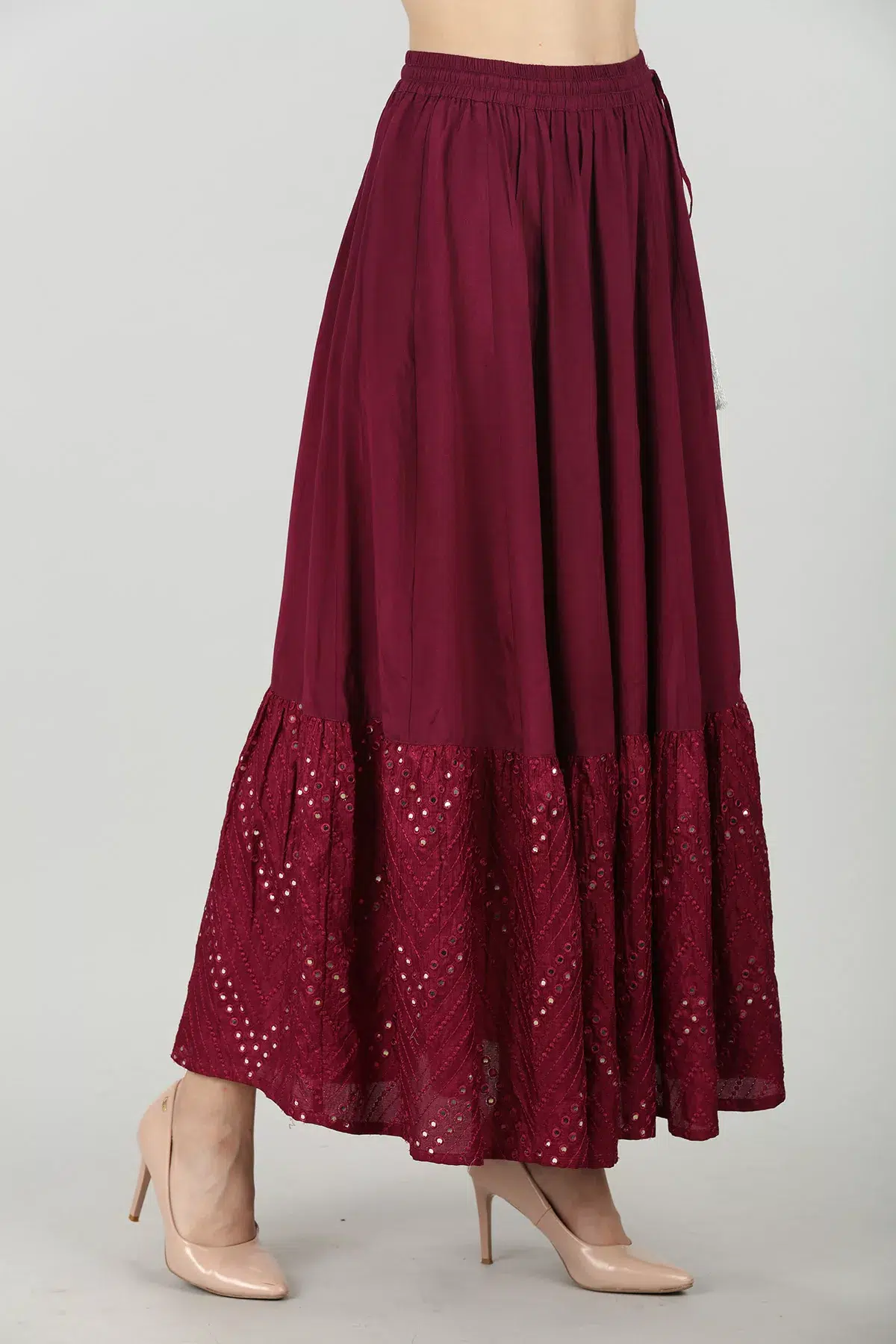 Wine Skirt For Women