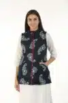 Blue Winter Wear Jacket For Women