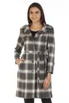 Grey Long Winter Coats For Ladies