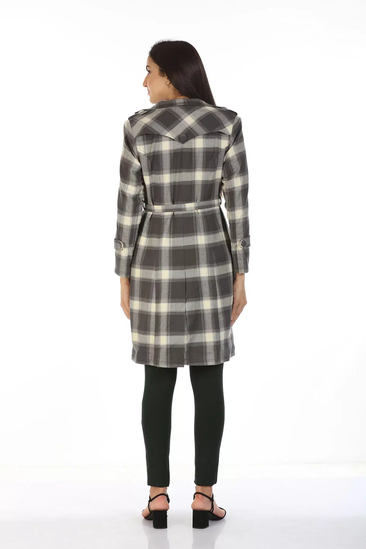 Grey Long Winter Coats For Ladies