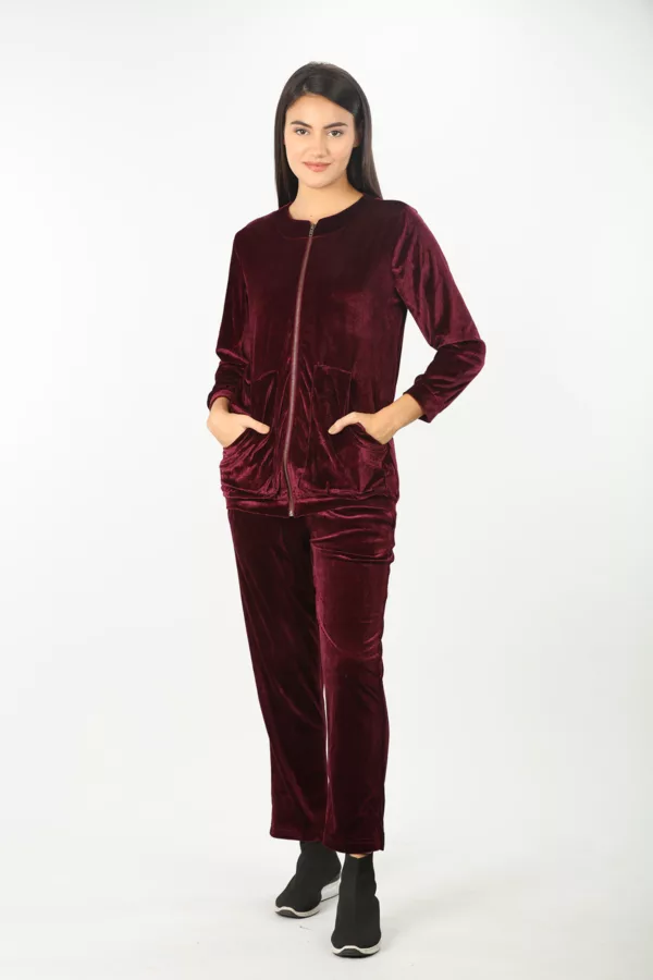 Velvet Winter Hoodies For Ladies