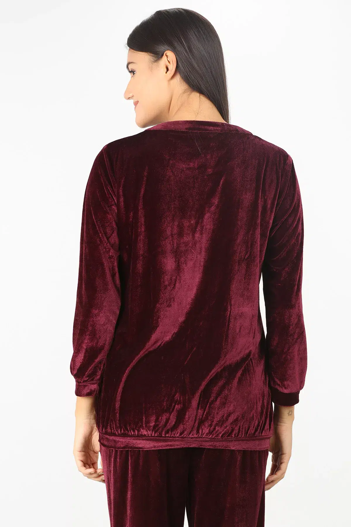 Velvet Winter Hoodies For Ladies