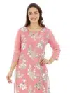 Kurti In Pink Colour For Women