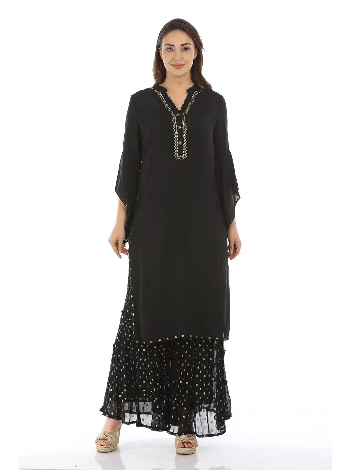 Black Kurti For Women