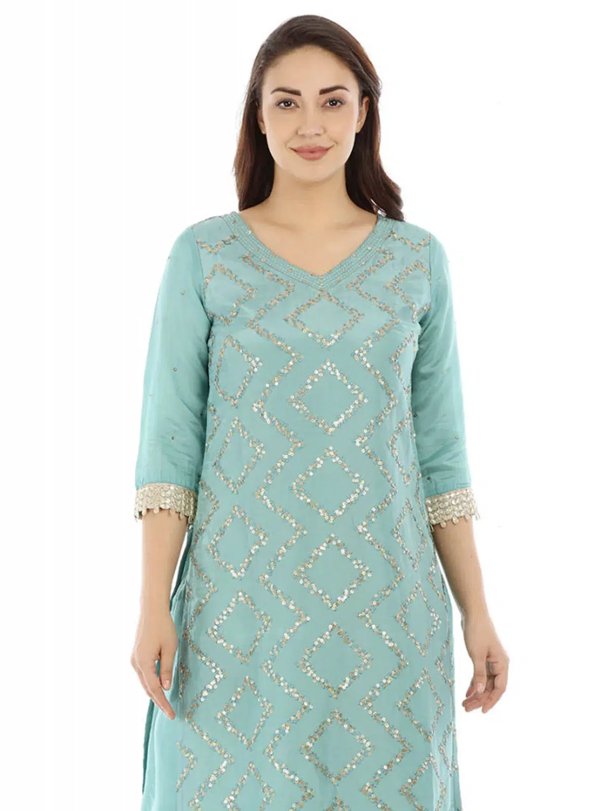 Light Blue Kurta For Women