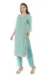 Light Blue Kurta For Women